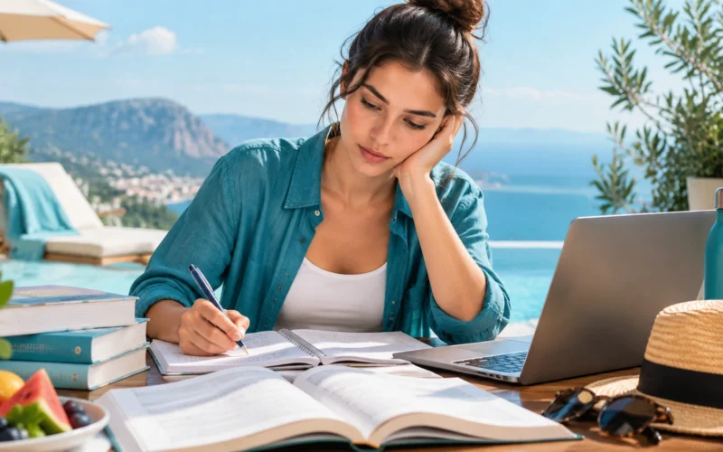 balancing rest and rigorous study