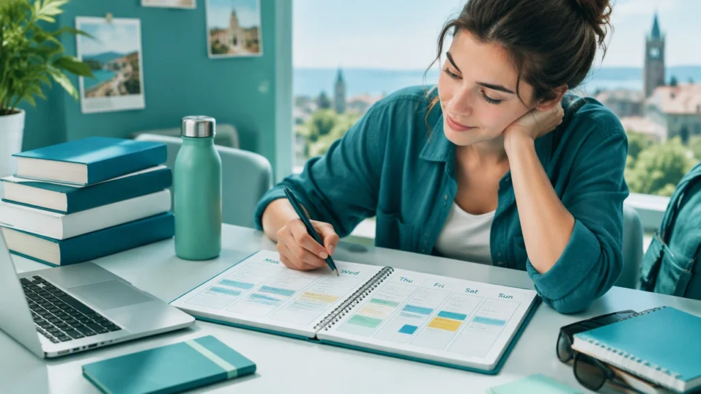 Hệ thống lập kế hoạch tuần cho khóa học mùa hè cấp tốc